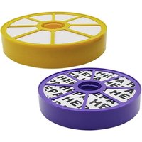 Front & Back HEPA Filter Kit für Dyson DC05 DC08 DC15 DC19 DC20 DC21 Pre Post oberer unterer Motorvakuumaustausch von GLASSBANG