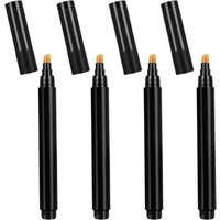 Geldscheinprüfstift, 4 Stück Geldprüfstift Geldfälschung Stift Detektor Stifte Fälschung Geld Marker Stift Gelddetektor Tester für Erkennung Geldscheinprüfstift, 4 Stück Geldprüfstift Geldfälschung Stift Detektor Stifte Fälschung Geld Marker Stift Gelddetektor Tester für Erkennung von GLASSBANG