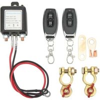 SJLERST Remote Battery Disconnect Switch, Autobatterie-Trennschalter Power Cut Off Kill Switch mit Fernbedienungs-Kupferanschluss für Automobile(2) von GLASSBANG