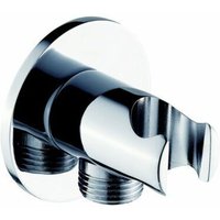 Wandanschlussbogen Bernstein BA003 Brausehalter rund von GLASSBANG