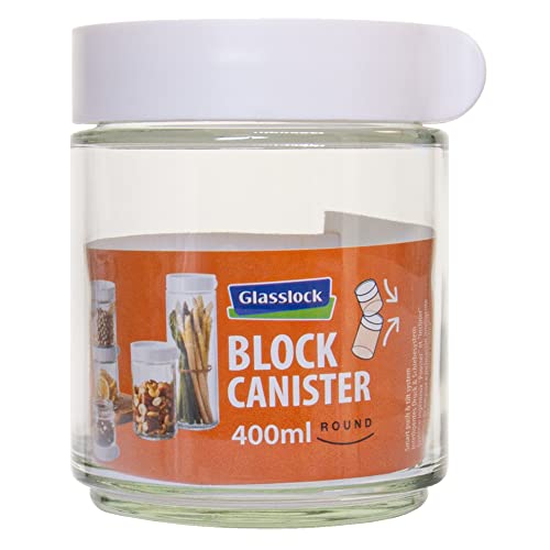 GLASSLOCK Block Canister 1050ml von GLASSLOCK