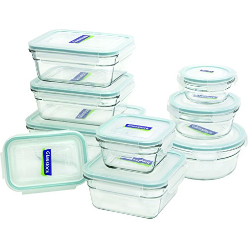 Glasslock 18-Piece Assorted Oven Safe Container Set by GlassLock Glasslock 18-Piece Assorted Oven Safe Container Set by GlassLock von GLASSLOCK