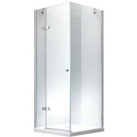 Glaszentrum Hagen - 120x90x195cm - Hestia Duschkabine Dusche Duschabtrennung - 8mm - esg Glas mit Duchwanne mit Siphon - Transparent von GLASZENTRUM HAGEN