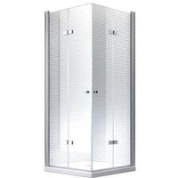 90x90x180 cm - Hera Duschkabine Dusche Duschabtrennung - 8mm - esg Glas mit Duschwanne + Siphon - Glaszentrum Hagen von GLASZENTRUM HAGEN