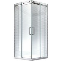 Glaszentrum Hagen - 80x80x195cm - Artemis Duschkabine Dusche Duschabtrennung - 8mm - ESG Glas von GLASZENTRUM HAGEN