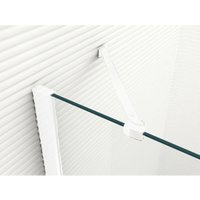 Glaszentrum Hagen - 80x90x80x180cm - Ares U-Duschkabine Dusche Duschabtrennung - 8mm - ESG Glas von GLASZENTRUM HAGEN