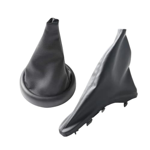 GLBLPEXELR Für Mini Für Cooper R50 R52 R53 2001 2002 2003 2004 2005 2006 2007 2008 Schaltknauf Gamasche Boot Abdeckung Fall Hebel Shifter Stift Schaltknäufe(2Pcs) von GLBLPEXELR