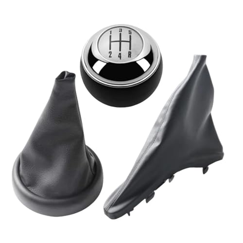 GLBLPEXELR Für Mini Für Cooper R50 R52 R53 2001 2002 2003 2004 2005 2006 2007 2008 Schaltknauf Gamasche Boot Abdeckung Fall Hebel Shifter Stift Schaltknäufe(B0562-B0573-K0310) von GLBLPEXELR