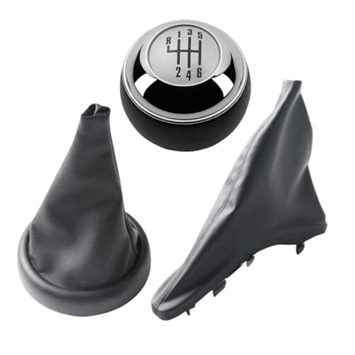 GLBLPEXELR Für Mini Für Cooper R50 R52 R53 2001 2002 2003 2004 2005 2006 2007 2008 Schaltknauf Gamasche Boot Abdeckung Fall Hebel Shifter Stift Schaltknäufe(B0562-B0573-K0311) von GLBLPEXELR