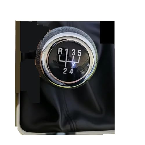 GLBLPEXELR Für VW Für Passat Für B6 2005 2006 2007 2008 2009 2010 5/6 Geschwindigkeit Schaltknauf Hebel Stick Gamasche Boot Abdeckung Kragen Schaltknäufe(Plastic 5 Speed) von GLBLPEXELR