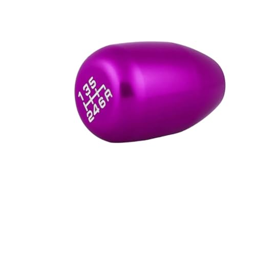 GLBLPEXELR Racing Universal 6 Gang Auto Schaltknauf Manuell Automatisch Für 8MM 10MM 12MM Schalthebel BX102548 Schaltknäufe(PURPLE) von GLBLPEXELR