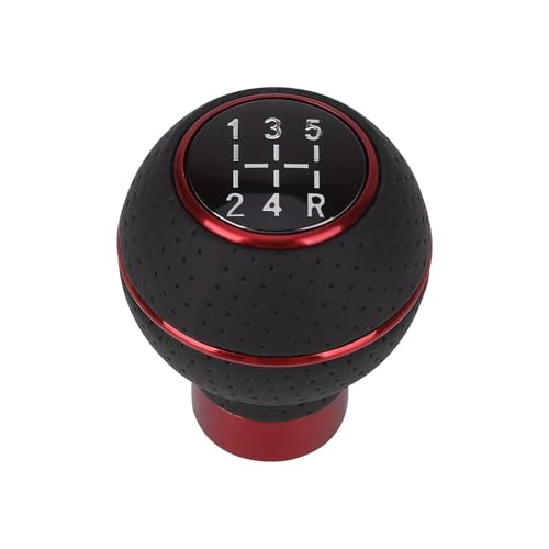 Universal Auto Modifikation Getriebe Kopf Schaltknauf Auto Modifikation Getriebe Kopf Schaltknäufe(Red) von GLBLPEXELR
