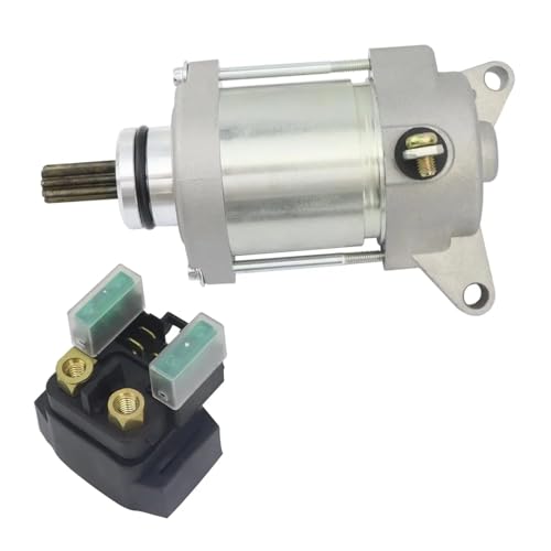 GLBMLMTHZP 2 STÜCKE Starter & Relais Motor Set Fit for Yamaha Motorrad WR 450cc WR450F OEM:5TJ-81890-20-00 5TJ-81890-00-00 5TJ-81890-10-00 18844 Anlasser für Motorradmotoren GLBMLMTHZP 2 STÜCKE Starter & Relais Motor Set Fit for Yamaha Motorrad WR 450cc WR450F OEM:5TJ-81890-20-00 5TJ-81890-00-00 5TJ-81890-10-00 18844 Anlasser für Motorradmotoren von GLBMLMTHZP