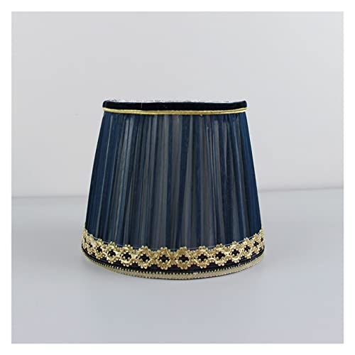 VPYPDVDSMC Lampenschirm aus Spitze, 15 cm, Dunkelblau von GLBMLMTHZP