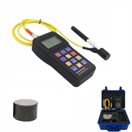 Härteprüfgeräte-Kit mit Testblock 170 bis 960 HLD Tragbares Leeb-Härteprüfgerät-Kit HL HB HRB HRC HRA HV HS,D-Typ-Schlaggerät von GLBMXDD