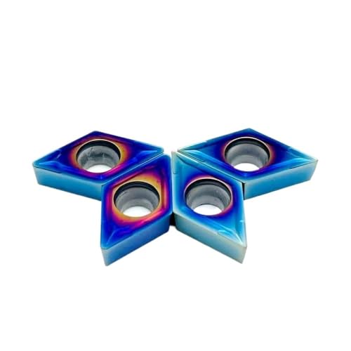 GLBPVPMTMB 10PCS DCMT11T304 DCMT11T308 Interne Drehen Werkzeug Dcmt 11t304 Hartmetall Einsatz Drehen Werkzeug Werkzeug Drehmaschine Drehen Einsatz Fräseinsätze(DCMT11T304 KT7030) von GLBPVPMTMB