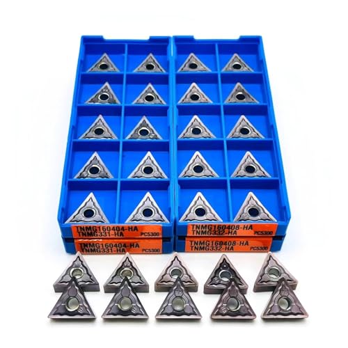 GLBPVPMTMB 10PCS TNMG160404 HA PC5300 TNMG160408 HA PC5300 Externe Drehen Werkzeug TNMG160404 TNMG160408 Drehen Klinge Fräseinsätze(TNMG160408 HA PC5300) von GLBPVPMTMB