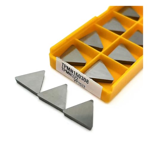 GLBPVPMTMB 10PCS TPMN160308 VP15TF TPMN220408 UTI20T Fräsen Einsätze Metall Drehmaschine Werkzeug CNC Fräsen Drehen Werkzeug Edelstahl Verarbeitung TPMN Fräseinsätze(TPMN160308 VP15TF) von GLBPVPMTMB