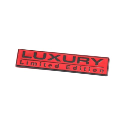 GLBPVPMTMB 2pcs Luxury Limited Edition Logo Car Sticker for Jeep Compass Patriot Renegade Ford Chevrolet Silverad RAM Hummer Land Rover LR4 HSE Autoaufkleber(Luxury Sticker2) von GLBPVPMTMB