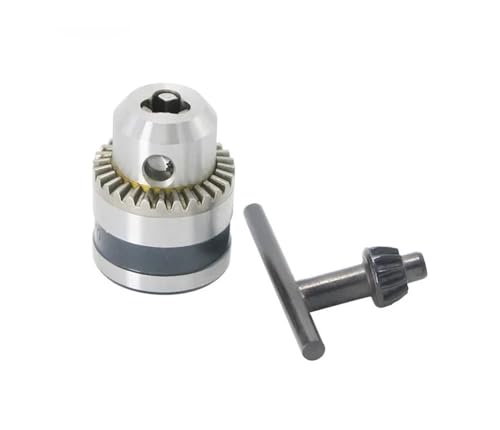 GLBPVPMTMB B10 B12 B16 B18 Bohrfutter Rotation Spannwerkzeug for Morsebohrfutter MT1 MT2 MT3 MT4 Werkzeughalter 1 Stück Schraubenschlüssel + 1 Stück Bohrfutter Bohrfutter(B12 (1.5-10mm)) von GLBPVPMTMB