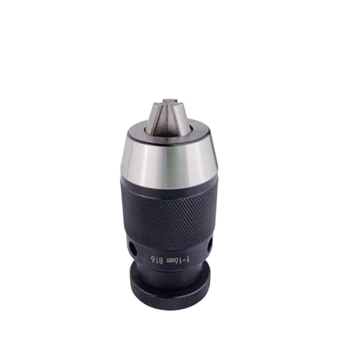 GLBPVPMTMB For B10 B12 B16 B18 B22 Automatische Selbst Straffen Keyless Bohrfutter Adapter Halter Kegel Loch Drehmaschine Fräsmaschine CNC bohren Werkzeug Bohrfutter(B16(1-16mm)) von GLBPVPMTMB
