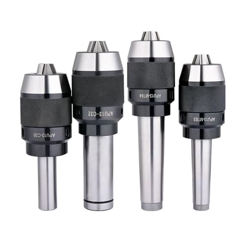 GLBPVPMTMB For Morse MT2 MT3 MT4 gerader Schaft C20 C25 C32 R8 Werkzeughalter APU13 APU16 CNC integriertes selbstspannendes Dreibacken-Bohrfutter Bohrfutter(MTB4-APU13-M14) von GLBPVPMTMB