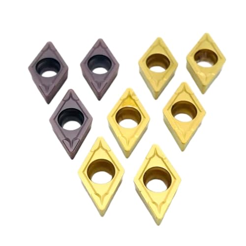 GLBPVPMTMB Hartmetalleinsatz DCMT070204 DCMT11T304 DCMT11T308 Internes Drehwerkzeug Metalldrehwerkzeug CNC-Werkzeug Hartmetalldreheinsatz Fräseinsätze(DCMT070204 UE6020) von GLBPVPMTMB