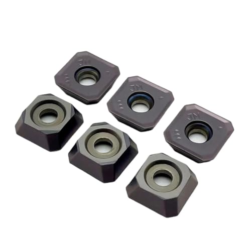 GLBPVPMTMB Hartmetalleinsatz SEMT13T3AGSN JM VP15TF/UE6020 Hartmetallfräser CNC-Werkzeugteile Fräser Schaftfräser SEMT 13T3 Drehmaschine Fräser Fräseinsätze von GLBPVPMTMB