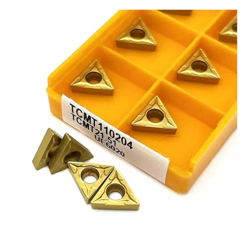 GLBPVPMTMB TCMT16T304 TCMT16T308 TCMT110204 VP15TF UE6020 US735 Interne Fräser TCMT 16T304 16T30 8 110204 Drehmaschine Drehen Werkzeug 10PCS Fräseinsätze(TCMT110204 UE6020) von GLBPVPMTMB