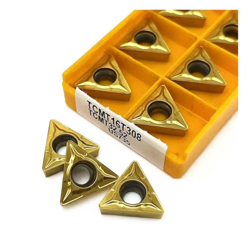 GLBPVPMTMB TCMT16T304 TCMT16T308 TCMT110204 VP15TF UE6020 US735 Interne Fräser TCMT 16T304 16T30 8 110204 Drehmaschine Drehen Werkzeug 10PCS Fräseinsätze(TCMT16T308 US735) von GLBPVPMTMB