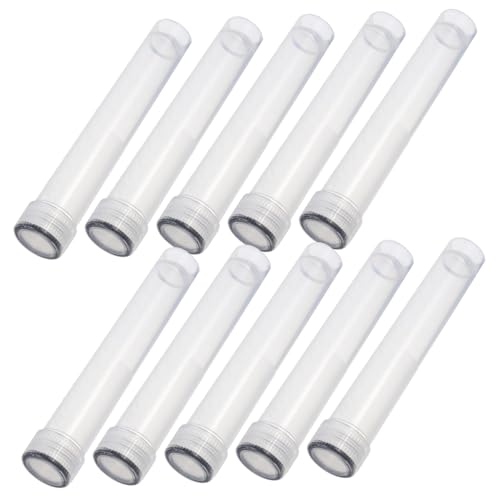 GLEAVI Sichere Praktische Aufbewahrung 10ml Gefrierröhrchen Schraubdeckel Weiß 10 Stück Kunststoff-probenröhrchen mit Flachem Boden GLEAVI Sichere Praktische Aufbewahrung 10ml Gefrierröhrchen Schraubdeckel Weiß 10 Stück Kunststoff-probenröhrchen mit Flachem Boden von GLEAVI