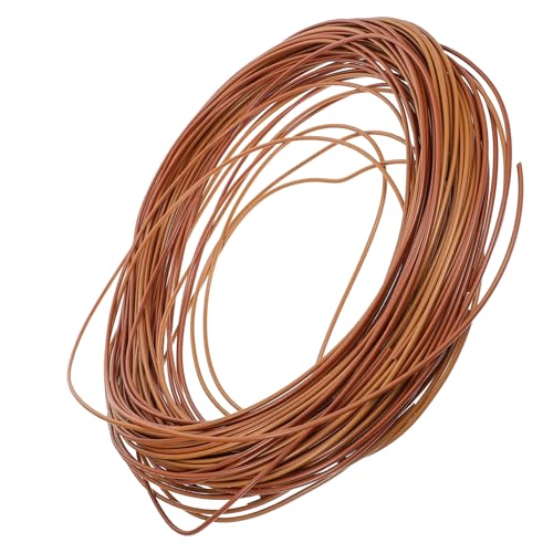 GLEAVI 1 Rolle Rattan Reparaturmaterial für Möbel Rattan für Stühle Tisch und Bänke Orange für DIY Projekte und Möbelrestaurierung von GLEAVI