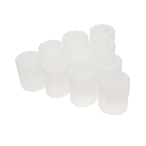 GLEAVI 1 Satz 10 Stück Gefrorener Weinglasform Würfelform hausgemacht gefrostet eiswürfel unzerbrechliche Schnapsgläser Formen für Weingläser weinglas form Kieselgel Weiß GLEAVI 1 Satz 10 Stück Gefrorener Weinglasform Würfelform hausgemacht gefrostet eiswürfel unzerbrechliche Schnapsgläser Formen für Weingläser weinglas form Kieselgel Weiß von GLEAVI