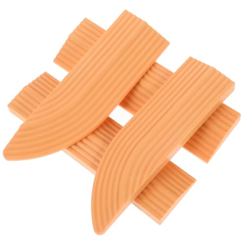 GLEAVI 1 Satz Haushaltsrampe für Saugroboter Rutschfeste Schwellenrampe Orange Robust und Wasserabweisend für Treppen und Verschiedene Oberflächen von GLEAVI