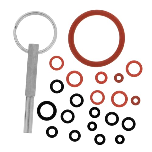 GLEAVI 1 Satz Kaffeemaschine Reparaturwerkzeug Silikonring Silikondichtung für Kaffeemaschinen Ersatzteile für Kaffeeröster Filterkaffeemaschine Kaffeefilter Kaffee Rührnadel Kieselgel GLEAVI 1 Satz Kaffeemaschine Reparaturwerkzeug Silikonring Silikondichtung für Kaffeemaschinen Ersatzteile für Kaffeeröster Filterkaffeemaschine Kaffeefilter Kaffee Rührnadel Kieselgel von GLEAVI
