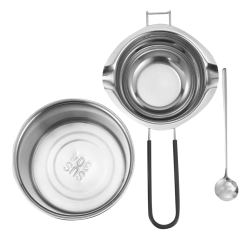 GLEAVI 1 Satz Schmelztopf mit Griff Butter Leicht Tragbar Verbrühung für Fondue und Wasserbad von GLEAVI