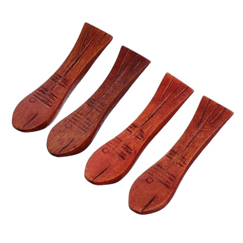 GLEAVI 1 Satz Teiliges Fischförmiges Holz Chopstick Rack Praktischer Halter Für Essstäbchen Für Tischdekoration Und Essgeschirr Leicht Und Wiederverwendbar Aus Hochwertigem Holz 4 Stück GLEAVI 1 Satz Teiliges Fischförmiges Holz Chopstick Rack Praktischer Halter Für Essstäbchen Für Tischdekoration Und Essgeschirr Leicht Und Wiederverwendbar Aus Hochwertigem Holz 4 Stück von GLEAVI