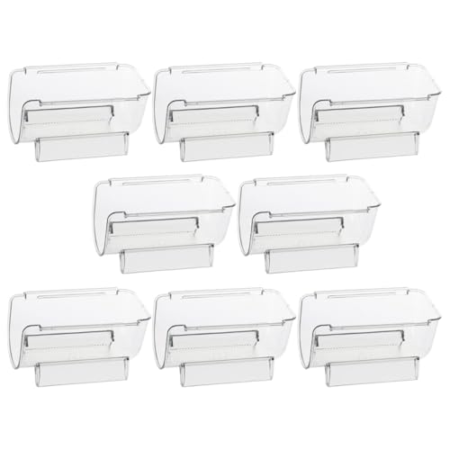 GLEAVI 1 Satz Teiliges Stapelbares Weinflaschenregal Stabiler Flaschenhalter Für Bar Und Restaurant Praktische Lagerung Für Weinflaschen Und Whiskyflaschen 8 Stück von GLEAVI