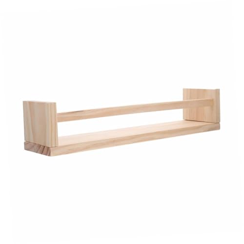 GLEAVI 1 Satz Wandregal aus Holz Multifunktionales Schweberegal für Wohnzimmer und Schlafzimmer Starke Tragfähigkeit Installieren für Küchen und Hotels GLEAVI 1 Satz Wandregal aus Holz Multifunktionales Schweberegal für Wohnzimmer und Schlafzimmer Starke Tragfähigkeit Installieren für Küchen und Hotels von GLEAVI