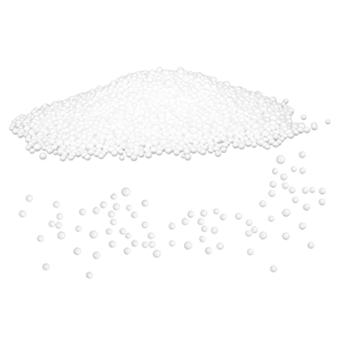 GLEAVI 1 Schaumkissen Füllstoffe Kissenfüllung für Couchkissen Spielzeugfüllung Sofafüllung für Kissen Bohnen Säcke Booster Kissenfüllmaterial Füllung für Sitzsäcke Weiß von GLEAVI