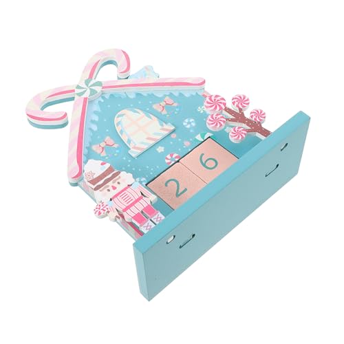 GLEAVI 1 Set Holz Kalender Ornament Schreibtisch Kalender Countdown Kalender GLEAVI 1 Set Holz Kalender Ornament Schreibtisch Kalender Countdown Kalender von GLEAVI