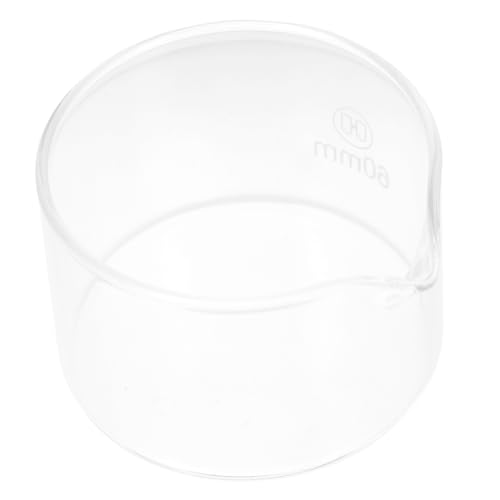 GLEAVI 60 Mm Verdampfungsschale Aus Glas Mit Ausguss Kristallisationsschale Laborwerkzeug Zur Reinigung von GLEAVI
