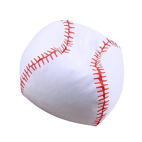 GLEAVI 1 Stück Aufbewahrungstasche im Baseball Stil Füllbarer Sitzsack für Kuscheltiere Zipper Beanbag für Spielzeugorganisation und Gemütliches Sitzen von GLEAVI