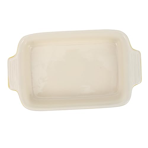 GLEAVI 1 Stück Keramik Backgeschirr Backblech Käse Quiche Pfanne Backform Steinzeug Backformen Bräter Brotbackform Porzellan Serviertabletts Für Den Ofen Brotbackblech Gelbe GLEAVI 1 Stück Keramik Backgeschirr Backblech Käse Quiche Pfanne Backform Steinzeug Backformen Bräter Brotbackform Porzellan Serviertabletts Für Den Ofen Brotbackblech Gelbe von GLEAVI