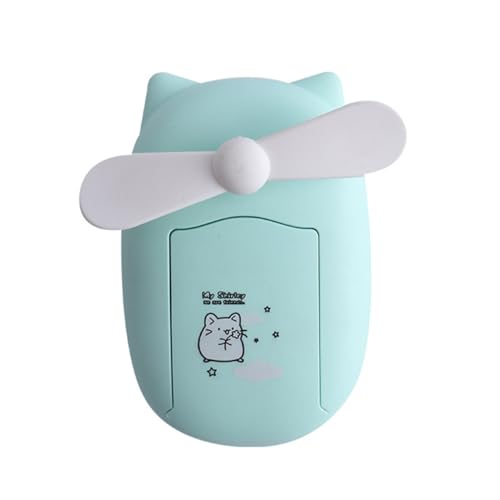 GLEAVI 1 Stück Nebel-Fan Mini-USB-Lüfter Spray-Fan tragbare Kühlbox Green von GLEAVI