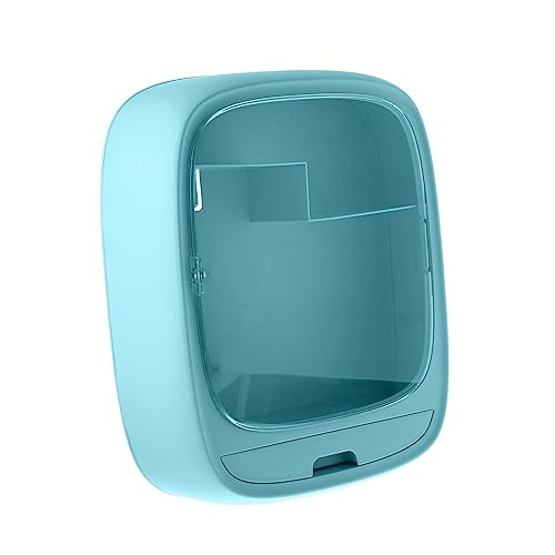 GLEAVI 1 Stück Wandregal für Kosmetische Aufbewahrung Wasserdichter Bohrfreier Organizer für Badezimmer und Toiletten Multifunktionales Wandregal Blau und Langlebig GLEAVI 1 Stück Wandregal für Kosmetische Aufbewahrung Wasserdichter Bohrfreier Organizer für Badezimmer und Toiletten Multifunktionales Wandregal Blau und Langlebig von GLEAVI