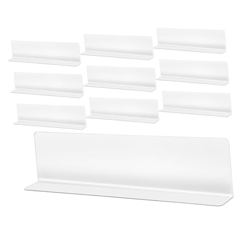 GLEAVI 10stücke Förmige PVC-regaltrennwände Für Supermarktregale Transparente Organizer Für Einzelhandelsausstellungen Effiziente Produktorganisation Magnet GLEAVI 10stücke Förmige PVC-regaltrennwände Für Supermarktregale Transparente Organizer Für Einzelhandelsausstellungen Effiziente Produktorganisation Magnet von GLEAVI