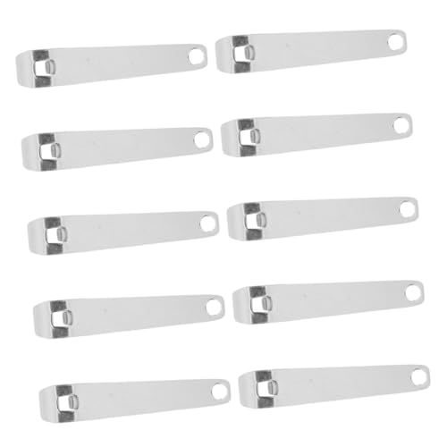 GLEAVI 10 Stück Kreativer Flaschenöffner Mini-Flaschenöffner kann Flaschenöffner stanzen Flaschenverschlussentferner Fläschchenöffner Glas Opener -Werkzeug Rostfreier Stahl Silber GLEAVI 10 Stück Kreativer Flaschenöffner Mini-Flaschenöffner kann Flaschenöffner stanzen Flaschenverschlussentferner Fläschchenöffner Glas Opener -Werkzeug Rostfreier Stahl Silber von GLEAVI