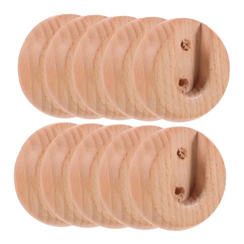 GLEAVI 10 Stück Teiliges Holz Kleiderstangen Halterung Flansch für Kleiderschrank Badezimmer Duschvorhangstange und Rostfrei Einfache Installation Design GLEAVI 10 Stück Teiliges Holz Kleiderstangen Halterung Flansch für Kleiderschrank Badezimmer Duschvorhangstange und Rostfrei Einfache Installation Design von GLEAVI