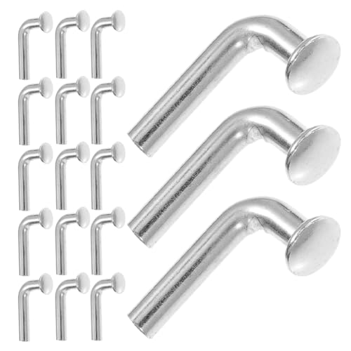 GLEAVI 100 Stück L-förmige Sicherheitsschrauben für Palettenregale, robuste Befestigungsstifte aus Metall M7 für Lagerregalsysteme, Hardware von GLEAVI